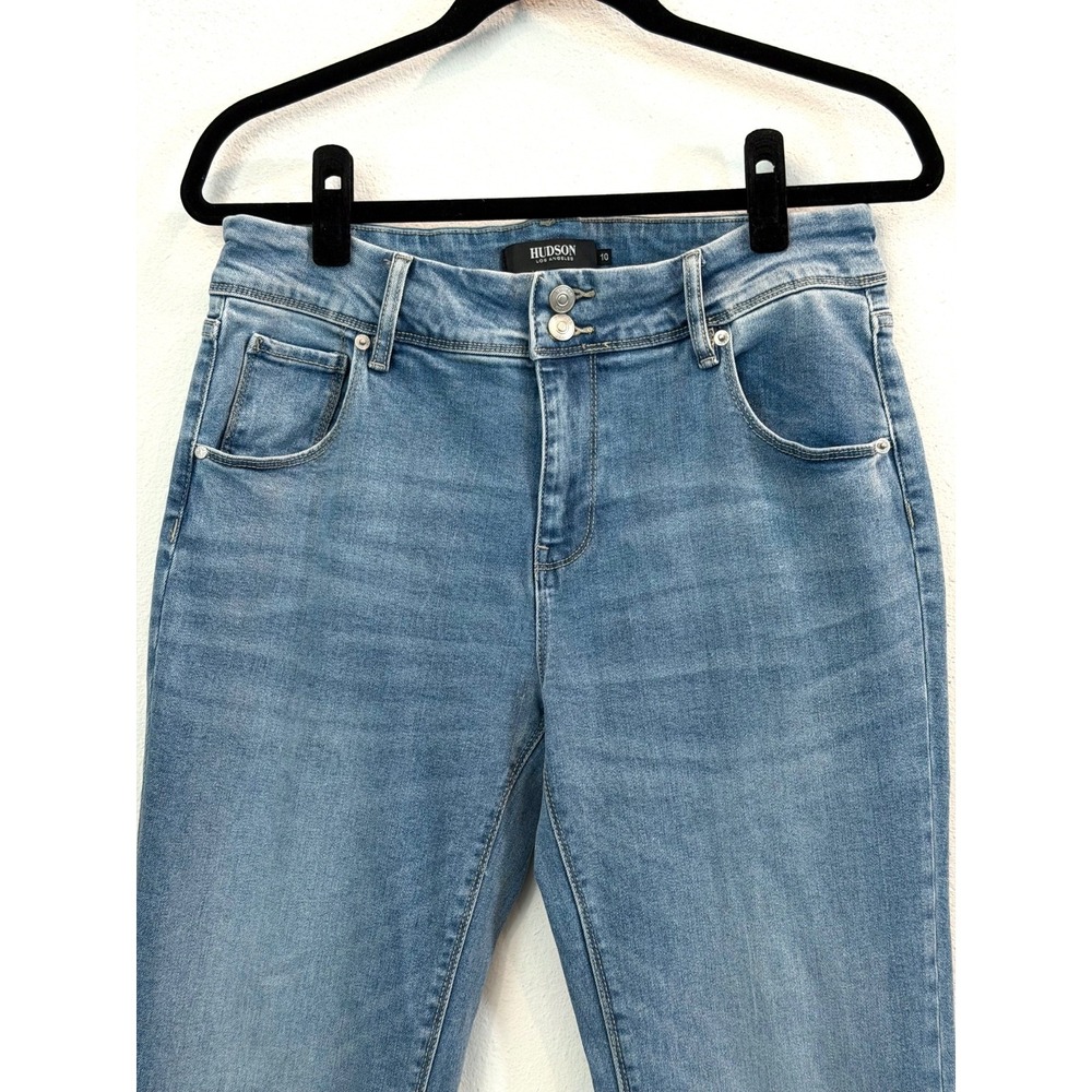 Hudson Signature Bootcut Jeans Women's Size 10 Denim Flap Pocket Casual Basics - Picture 3 of 7